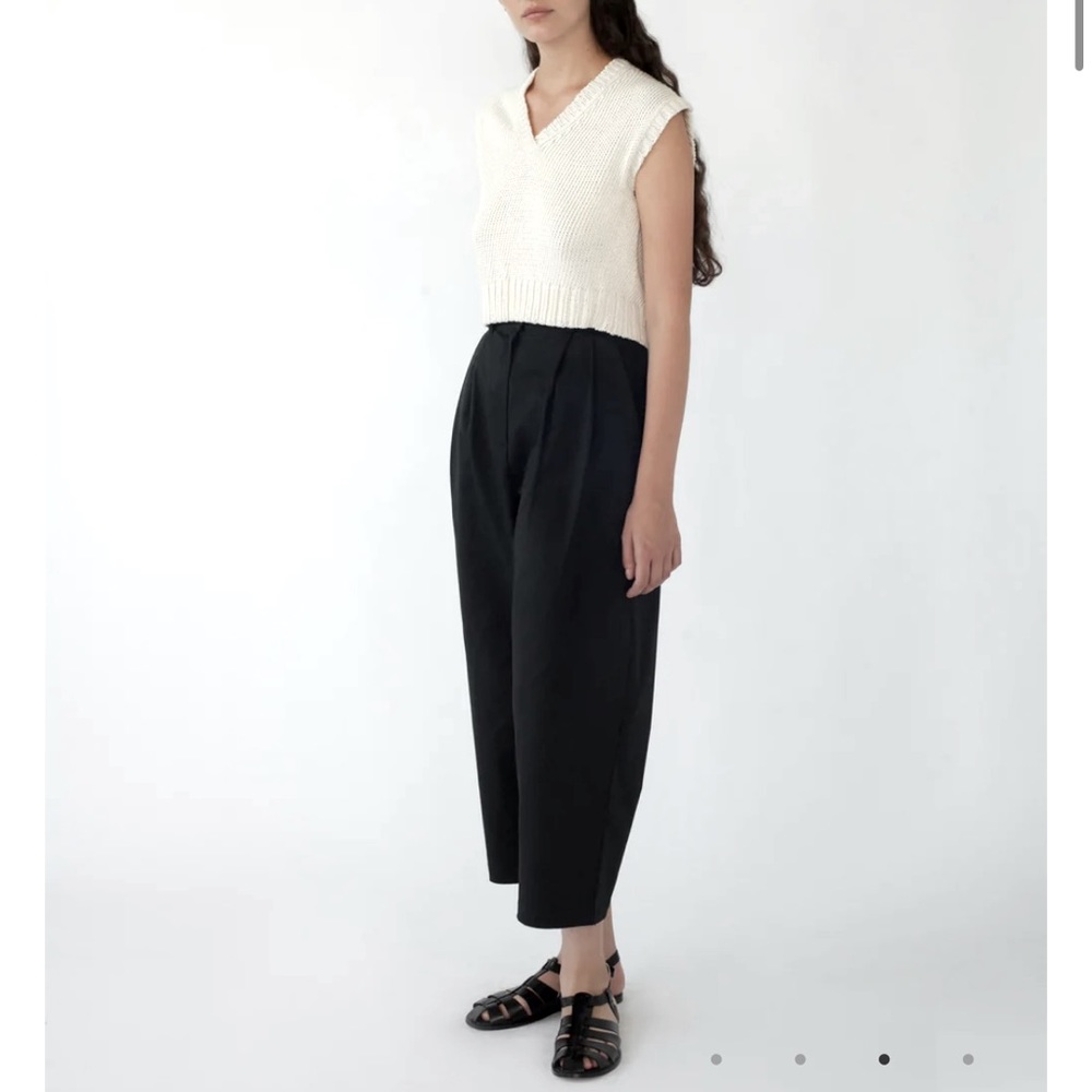 SHAINA MOTE BOY TROUSER IN INK NWT